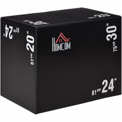 Cette box jump a été conçue spécifiquement pour la pratique du crossfit. Vous pourrez effectuer un travail de pliométrie pend ...