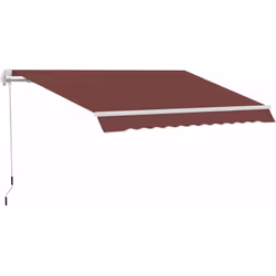 Ce superbe store banne manuel avec inclinaison réglable sera parfait pour installation au-dessus d'une terrasse, fenêtre ou d ...