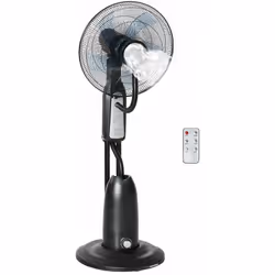 Caractéristiques : - Ventilateur brumisateur 2 en 1 idéal pour mieux dormir les chaudes nuits d'été et ainsi ne pas altérer l ...