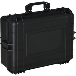 Outsunny - Valise antichoc - mallette d'extérieur appareil photo - mousse prédécoupée - étui rigide étanche appareil photo - pp noir