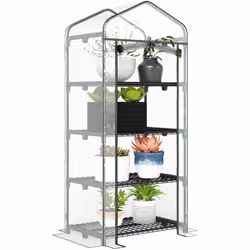 Description générale Cette serre de jardin protège vos plantes des intempéries telles que la pluie, le vent, la grêle, et le ...