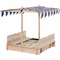 Description: Ce magnifique bac à sable carré en bois permettra à votre enfant de façonner tous les châteaux de ses rêves. Equ ...