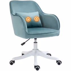 Description générale Cette jolie chaise de bureau massante avec revêtement velours allie simplicité et modernité. L'installer ...