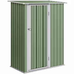 Outsunny - abri de jardin - Acier - 142x84x189cm - Vert