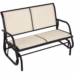 Description générale Ce banc à bascule de jardin au design contemporain est parfait pour profiter des beaux jours. Il offre c ...