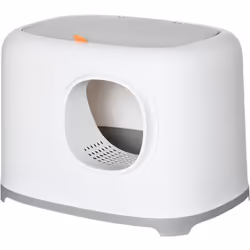 Description générale La maison de toilette PawHut allie praticité et confort pour votre chat. Sa structure fermée crée un esp ...