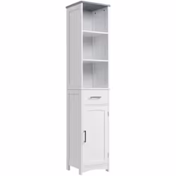 Description générale Cette armoire de salle de bain compacte s'intègre facilement dans n'importe quel espace, offrant un rang ...