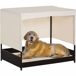 Ce magnifique canapé pour chien ou chat PawHut style cosy chic ajoutera une touche d'élégance supplémentaire à votre intérieu ...