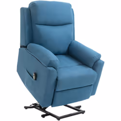 Ce fauteuil releveur de relaxation électrique en tissu vous offrira une expérience unique de détente et de bien-être conforta ...