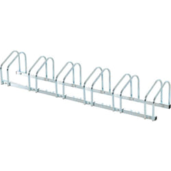 Homcom - Râtelier pour 6 vélos dim. 179L x 33l x 27H cm acier galvanisé
