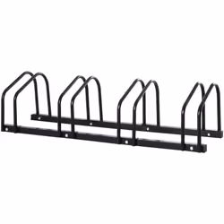 Ce râtelier pour 4 vélos vous sera d'une grande utilité pour garer ou ranger vos vélos. Conçu pour une installation au sol, v ...