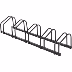 Ce râtelier pour 5 vélos vous sera d'une grande utilité pour garer ou ranger vos vélos. Conçu pour une installation au sol, v ...