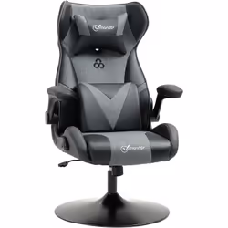 Description générale Les amateurs de jeux vidéo apprécieront le fauteuil gaming Vinsetto. Conçu pour le confort, il est équip ...