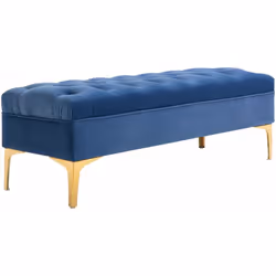 Description générale Cette magnifique banquette capitonnée au style classique chic allie sobriété et raffinement. Son pièteme ...