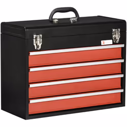 Description générale Cette boîte à outils à main permet de ranger, ordonner et transporter facilement vos outils et visserie. ...