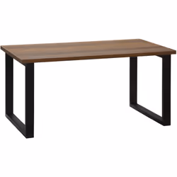 Le style industriel de cette table basse rectangulaire rendra votre salon plus raffiné et plus élégant. Sa structure en métal ...
