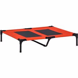 Description générale Ce superbe lit sur pied bicolore rouge et noir apportera un confort inégalé à votre chien même pendant l ...