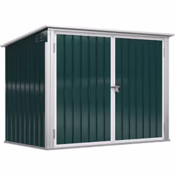 Cachez vos poubelles avec cet abri extérieur pour poubelles Outsunny conçu pour stocker et protéger vos poubelles. Très prati ...