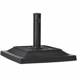 Ce superbe pied base de lestage de parasol aspect rotin tressé maximisera la stabilité et sécurité de votre parasol. Par cond ...