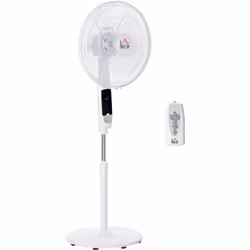 Ce ventilateur oscillant sur pied vous permettra de bénéficier d'une ventilation optimale sur une large zone de votre choix. ...