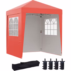 Cette magnifique tonnelle pop-up pliante pourrait vous offrir de l'ombre ou vous le souhaitez ! C'est un barnum design et pra ...
