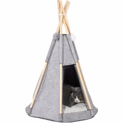 Ce tipi pour animaux de compagnie de PawHut offre à votre compagnon un endroit chaleureux et confortable. Fabriqué à partir d ...