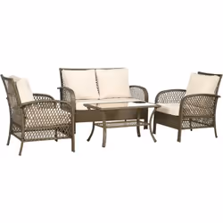 Aimez-vous vivre la nature ? Souhaitez-vous un salon de jardin style colonial en réponse à votre goût pour l'élégance et la n ...