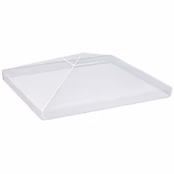 Outsunny - Housse bâche de protection - PVC - 300x300x80cm - Transparent
