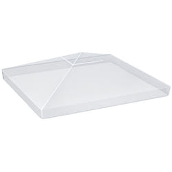 Outsunny - Housse bâche de protection - PVC - 300x300x80cm - Transparent