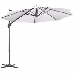 Cet élégant parasol déporté est idéal pour profiter entre amis ou en famille de votre extérieur ! Pour vous assurer une utili ...