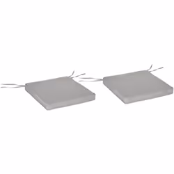 Ce superbe lot de 2 coussins galettes d'assise vous permettra d'être confortablement installé sur vos chaises, fauteuils ou t ...