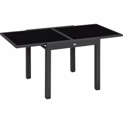 Description générale Apportez une touche d'élégance et de modernité à votre extérieur ou intérieur avec cette superbe table e ...