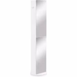 Description générale Rangez et optimisez l'espace avec ce meuble de salle de bain kleankin ! Ce meuble pivotant 2 en 1 dispos ...
