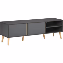 Description générale Ce joli meuble TV bas au style moderne sublimera votre intérieur. Son design scandinave épuré aux lignes ...