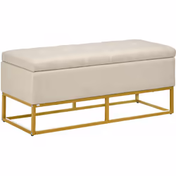 Description générale Cette banquette capitonnée au style classique chic allie sobriété et raffinement. Avec son piètement en  ...
