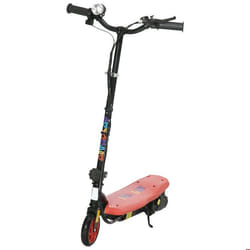 Trottinette électrique - HOMCOM - métal - 75 x 48 x 105 cm - rouge
