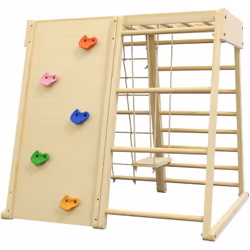 Description générale Vous cherchez un jouet amusant et sûr pour vos enfants ? Notre aire de jeux pour enfants HOMCOM est idéa ...