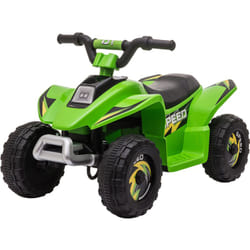 Homcom - Quad électrique enfant - voiture électrique enfant - marche av, ar - 6 v, v. max. 4,6 Km/h - vert