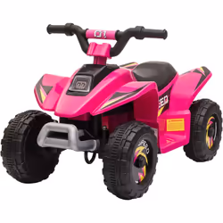 Description générale Laissez vos enfants découvrir le plaisir de la conduite avec ce quad électrique HOMCOM. Équipé d'une sel ...