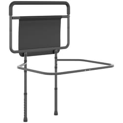 HOMCOM - Barrière de Lit - Acier - 71x61x104cm - Gris