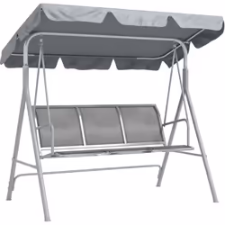 Cette magnifique balancelle de jardin 3 places grand confort sera parfaite pour vous détendre et faire un break au soleil ou ...