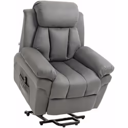 Description générale Ce fauteuil releveur de relaxation électrique vous offre une expérience unique de détente et de bien-êtr ...
