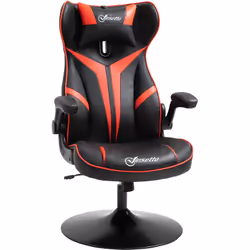 Les adeptes de jeu vidéo seront ravis de découvrir notre modèle de fauteuil gaming Vinsetto. Equipé d'un piètement rond en mé ...