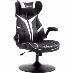 Les adeptes de jeu vidéo seront ravis de découvrir notre modèle de fauteuil gaming Vinsetto. Equipé d'un piètement rond en mé ...