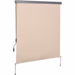 Réduisez la chaleur et protégez-vous des éblouissements avec le store vertical Outsunny, parfait pour porches et terrasses. E ...