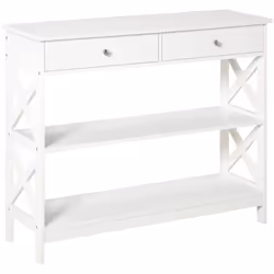Cette splendide console style table de drapier néo-rétro sera le mobilier idéal pour aménager et décorer votre intérieur. Elé ...