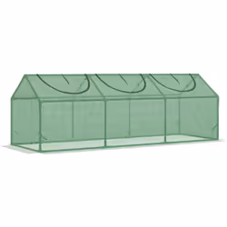 Cette mini serre de jardin protègera efficacement vos plantes afin d'en tirer le meilleur rendement possible. Equipée de 3 fe ...