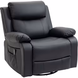 Ce magnifique fauteuil de massage est synonyme de détente et de relaxation. Il possède 8 points de massage, de 2 porte-gobele ...