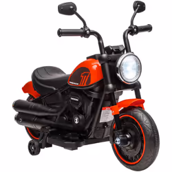 Cette superbe moto électrique pour enfant avec phare LED va ravir votre enfant en lui permettant de découvrir les joies du mo ...