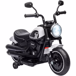 Cette superbe moto électrique pour enfant avec phare LED va ravir votre enfant en lui permettant de découvrir les joies du mo ...